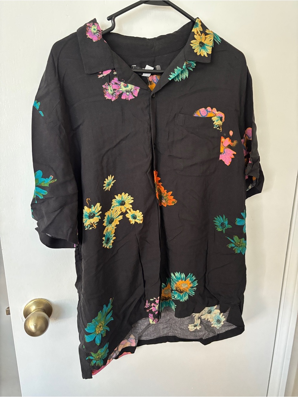 Black Urban Outfitters Button Up